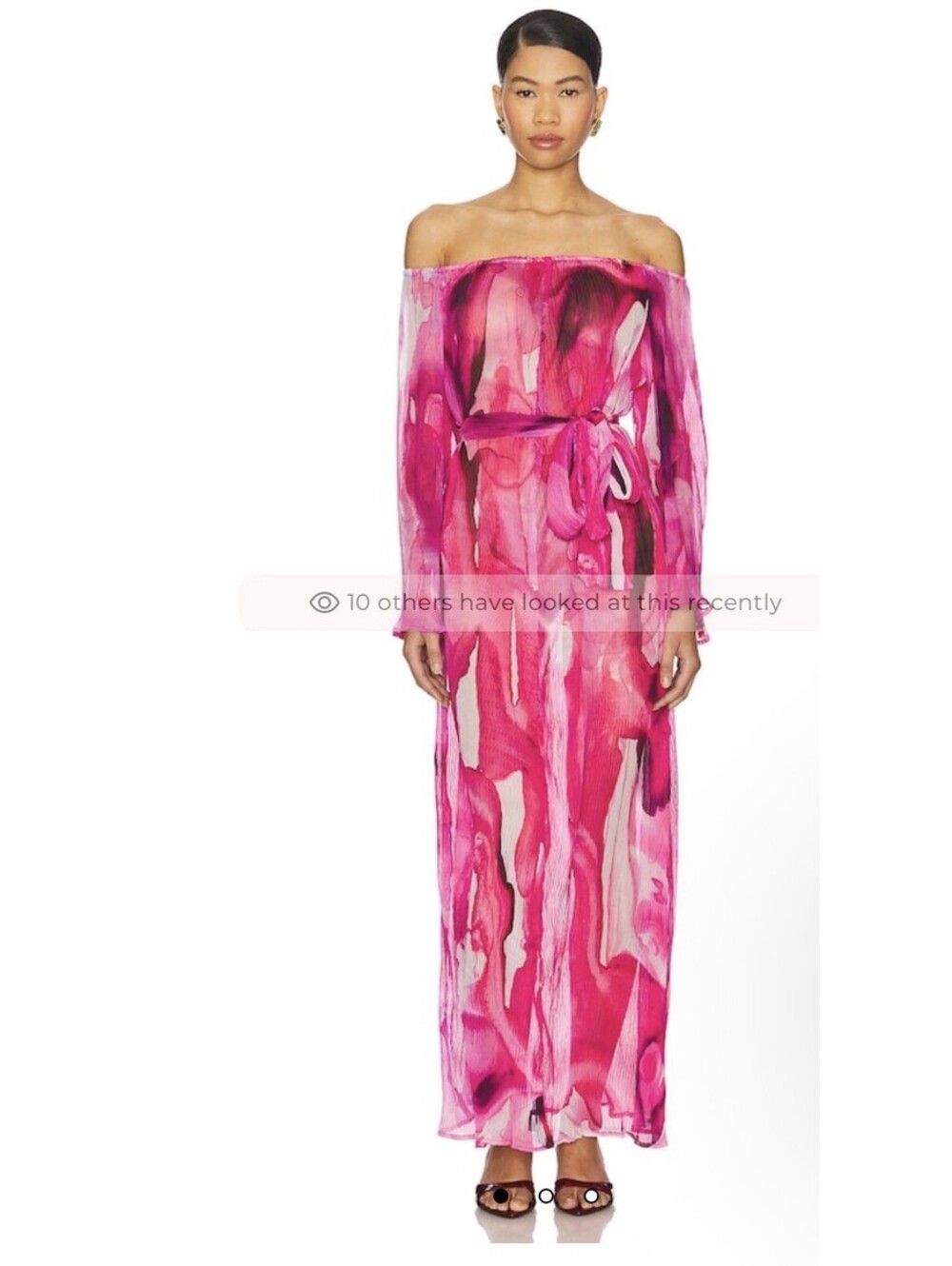Villa Fresca Malia Dress Tropic Ink MESH DRESS Size Small/Medium SEE NOTES